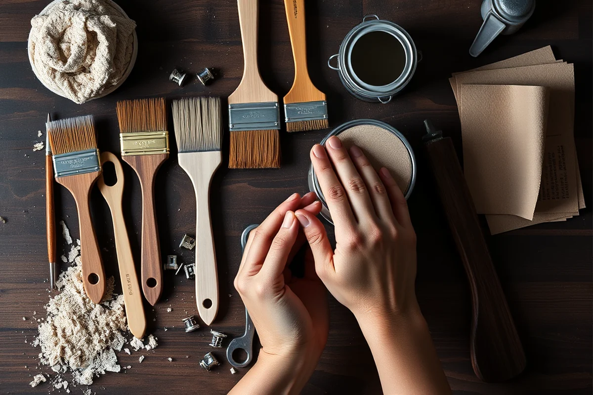 budget wood staining basics checklist — Budget Wood Staining Basics Checklist (the finished result)