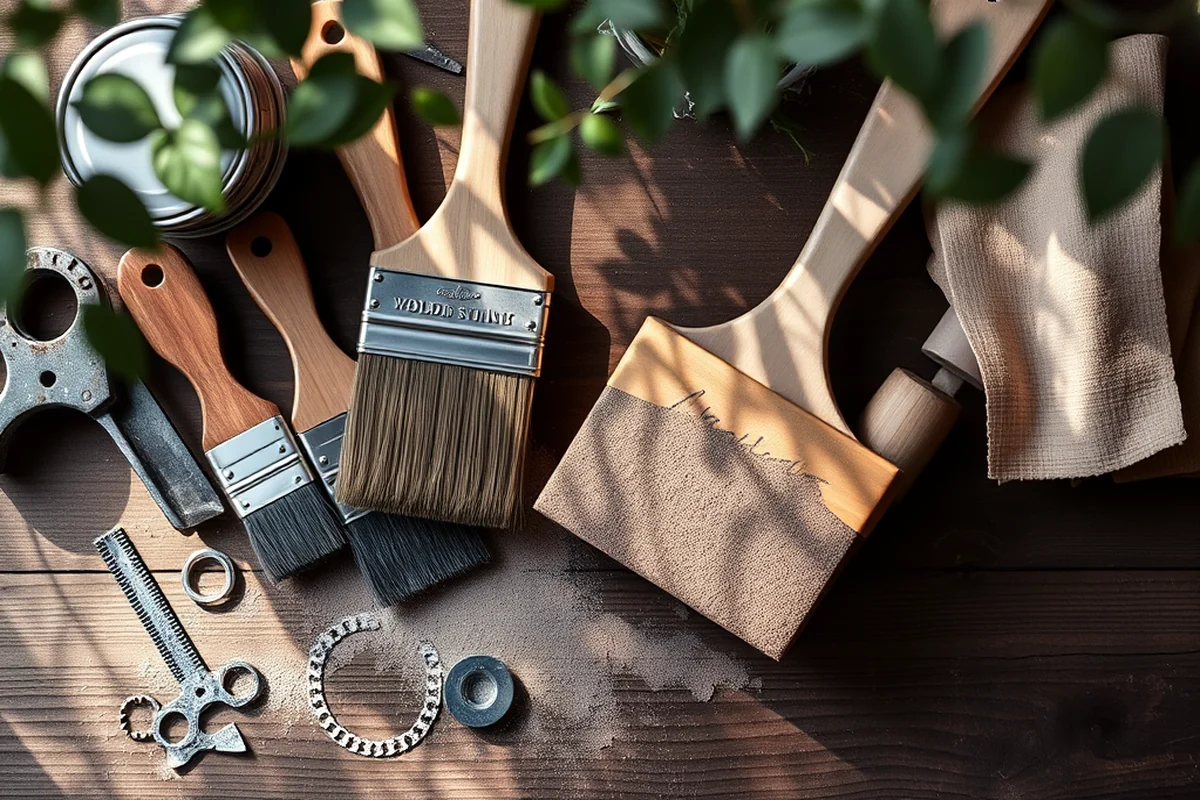 affordable wood staining basics tools supplies — Affordable Wood Staining Basics Tools Supplies (the finished result)