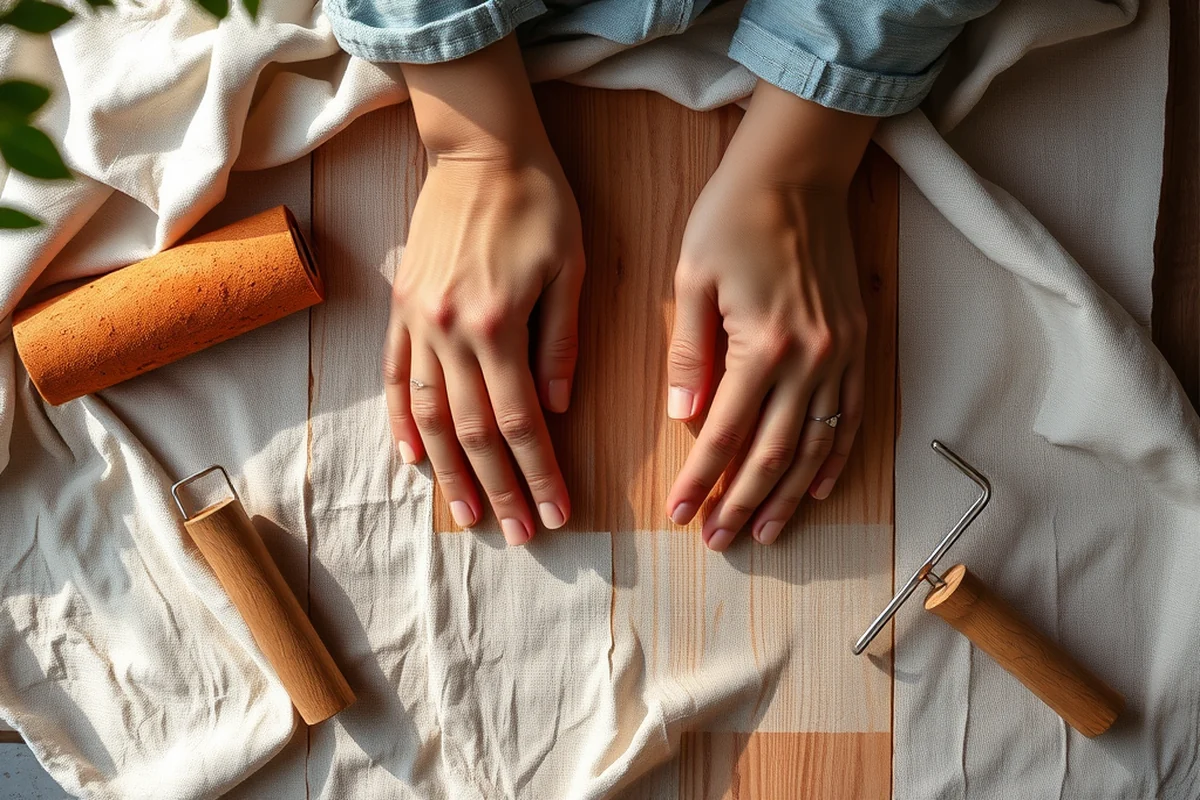 budget wood staining basics step — Budget Wood Staining Basics Step (the finished result)