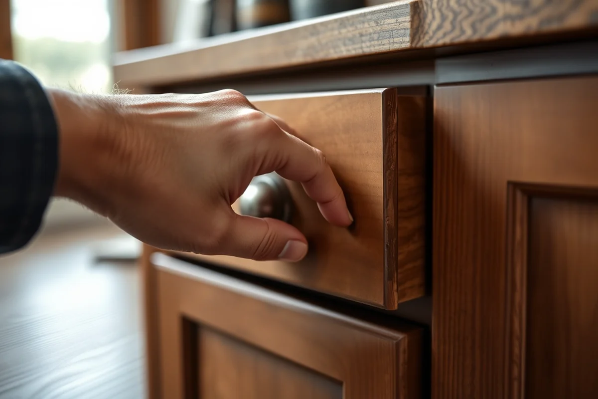 how to stain wood cabinets — How To Stain Wood Cabinets (step by step)