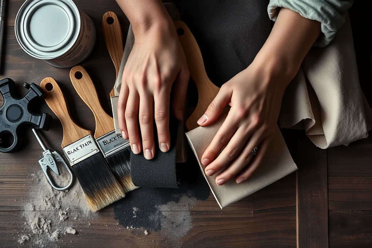 what is black wood stain — What Is Black Wood Stain (the finished result)