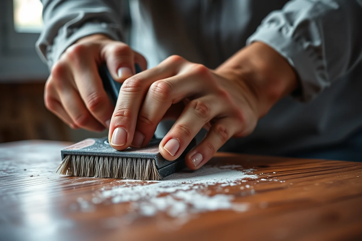 wood stain remover — Wood Stain Remover (step by step)