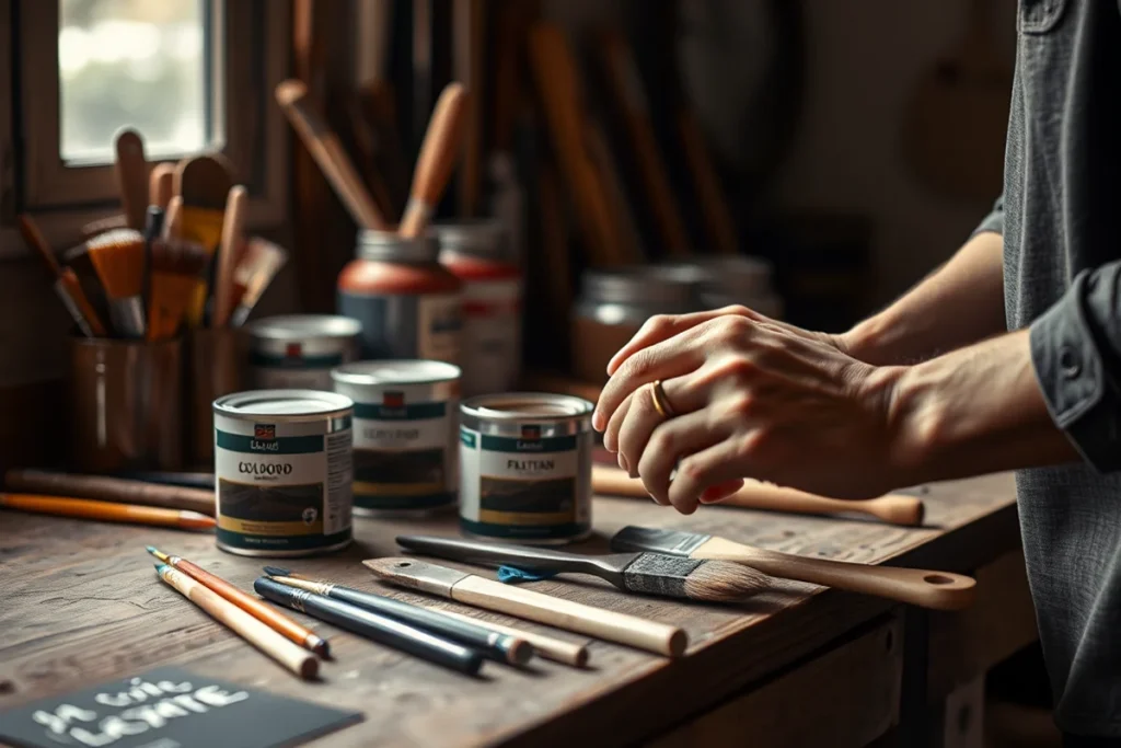Colored Wood Stain