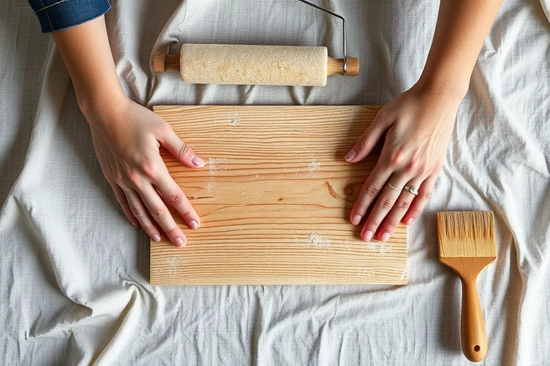 homemade prepare wood for stain — Homemade Prepare Wood For Stain (the finished result)