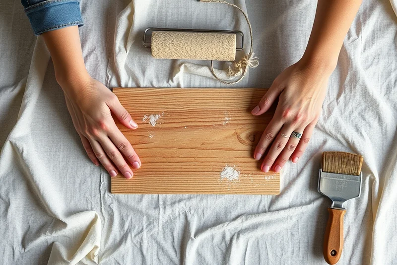 prepare wood for staining without tools — Prepare Wood For Staining Without Tools (the finished result)