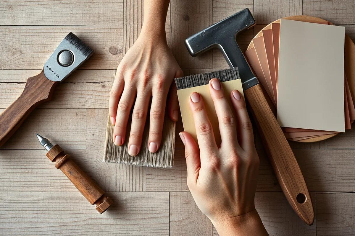 quick wood staining basics budget — Quick Wood Staining Basics Budget (the finished result)