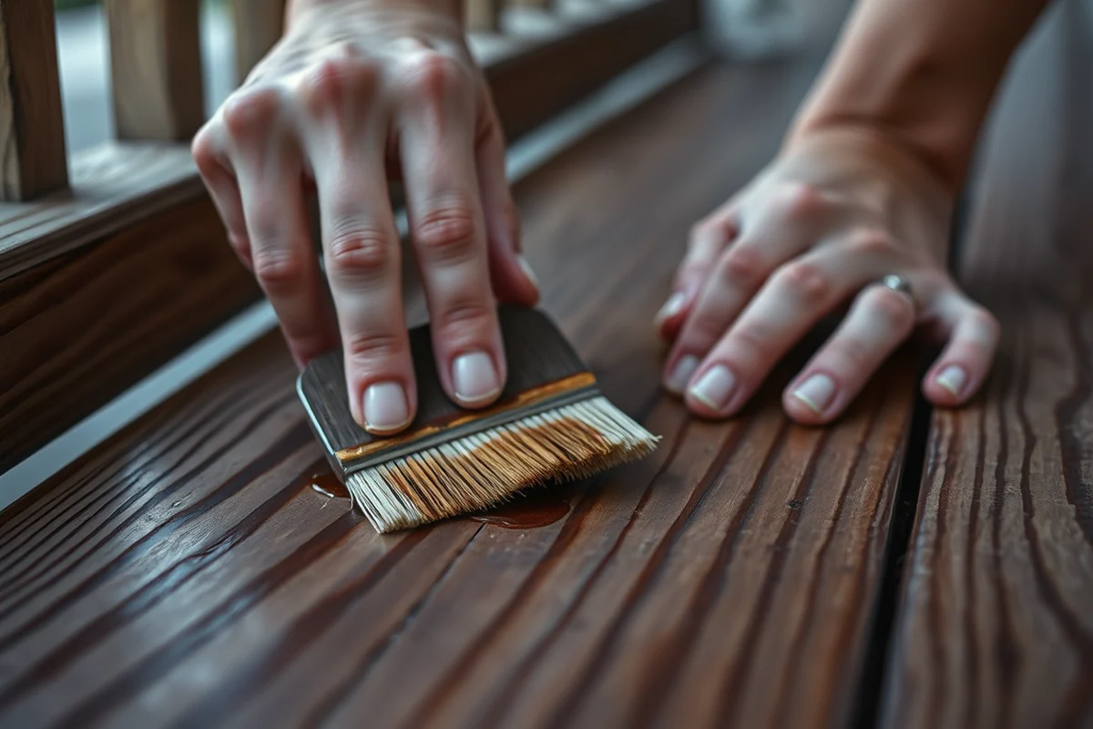 semi-transparent deck stain — Semi-Transparent Deck Stain (step by step)