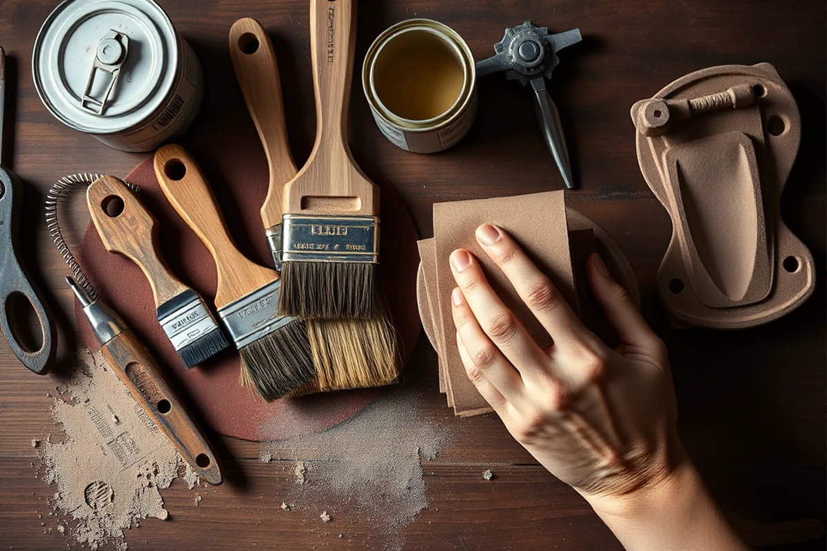simple wood staining basics budget — Simple Wood Staining Basics Budget (the finished result)