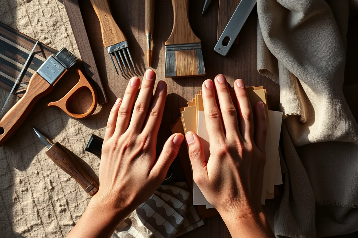 wood staining basics before on a budget — Wood Staining Basics Before On A Budget (the finished result)