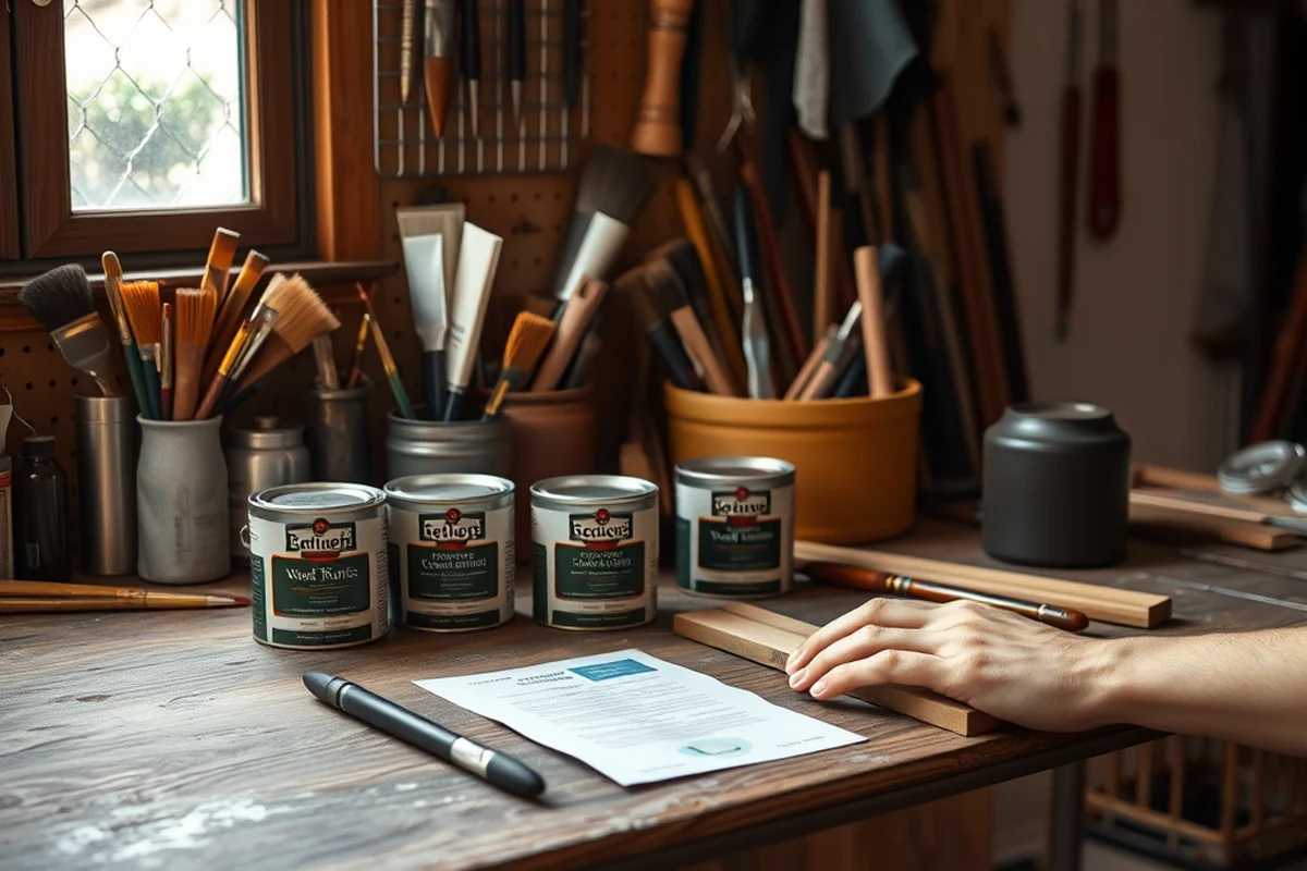 wood staining basics printable — Wood Staining Basics Printable