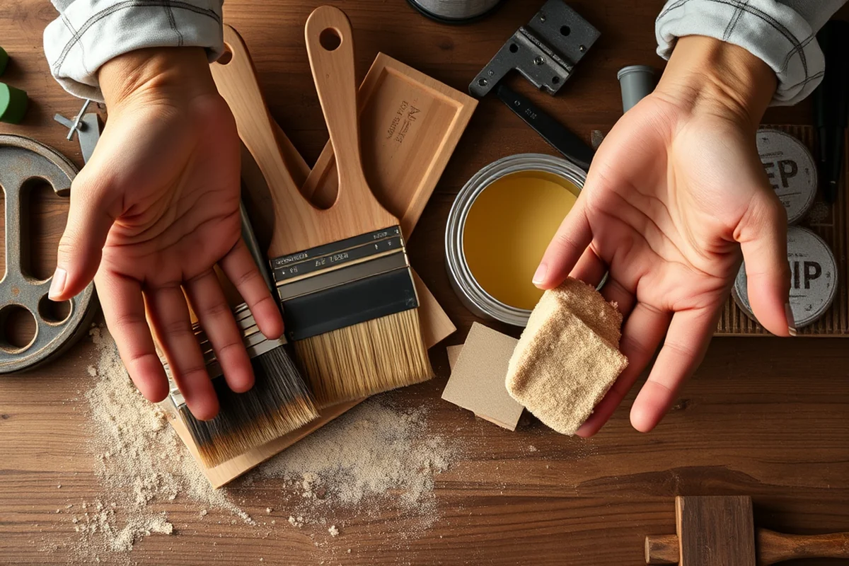 wood staining basics step examples — Wood Staining Basics Step Examples (the finished result)