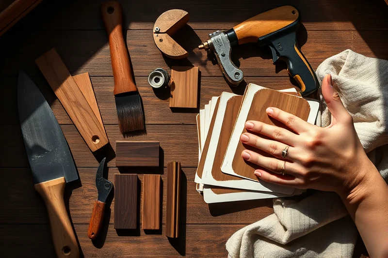 wood staining basics supplies checklist — Wood Staining Basics Supplies Checklist (the finished result)